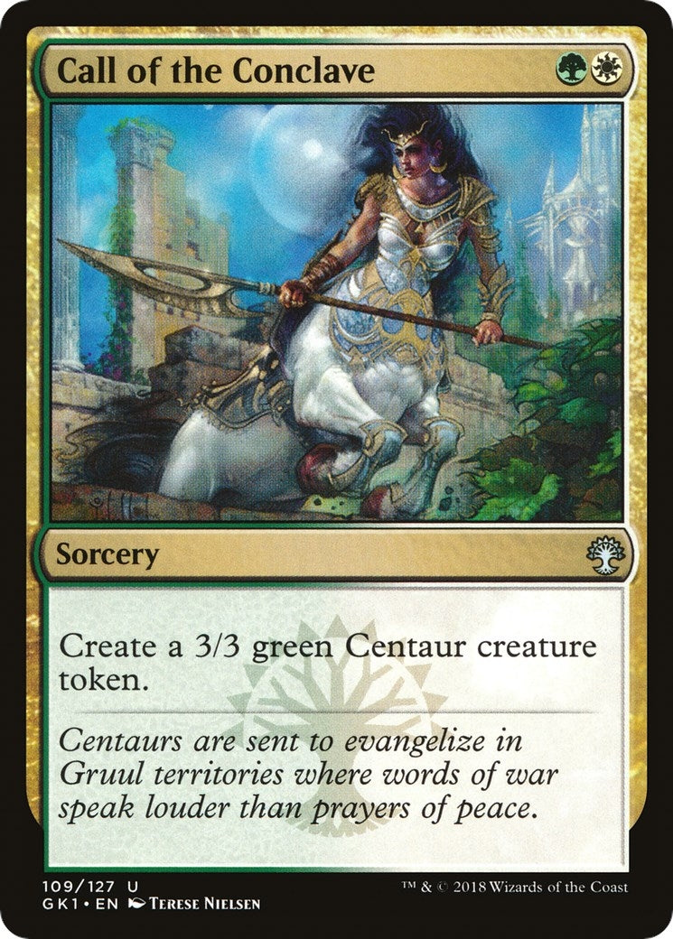 Image for Call of the Conclave (109) [Guilds of Ravnica: Guild Kits] - Magic: The Gathering