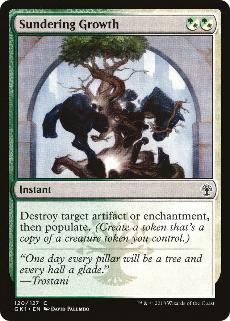 Image for Sundering Growth (120) [Guilds of Ravnica: Guild Kits] - Magic: The Gathering