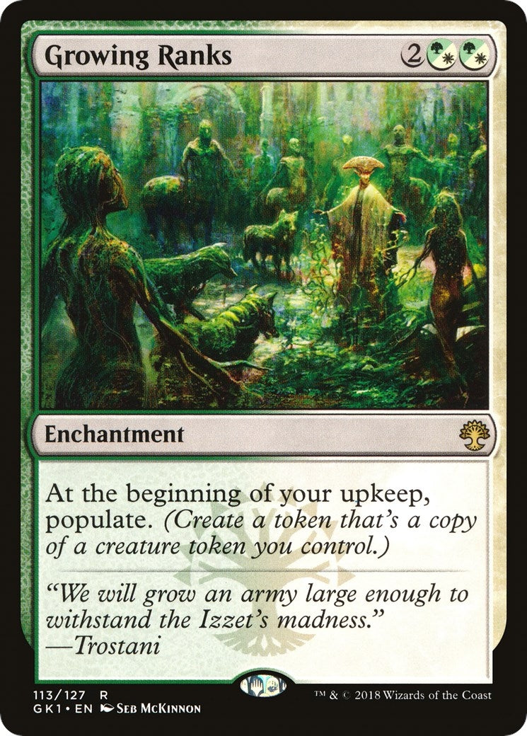 Image for Growing Ranks (113) [Guilds of Ravnica: Guild Kits] - Magic: The Gathering