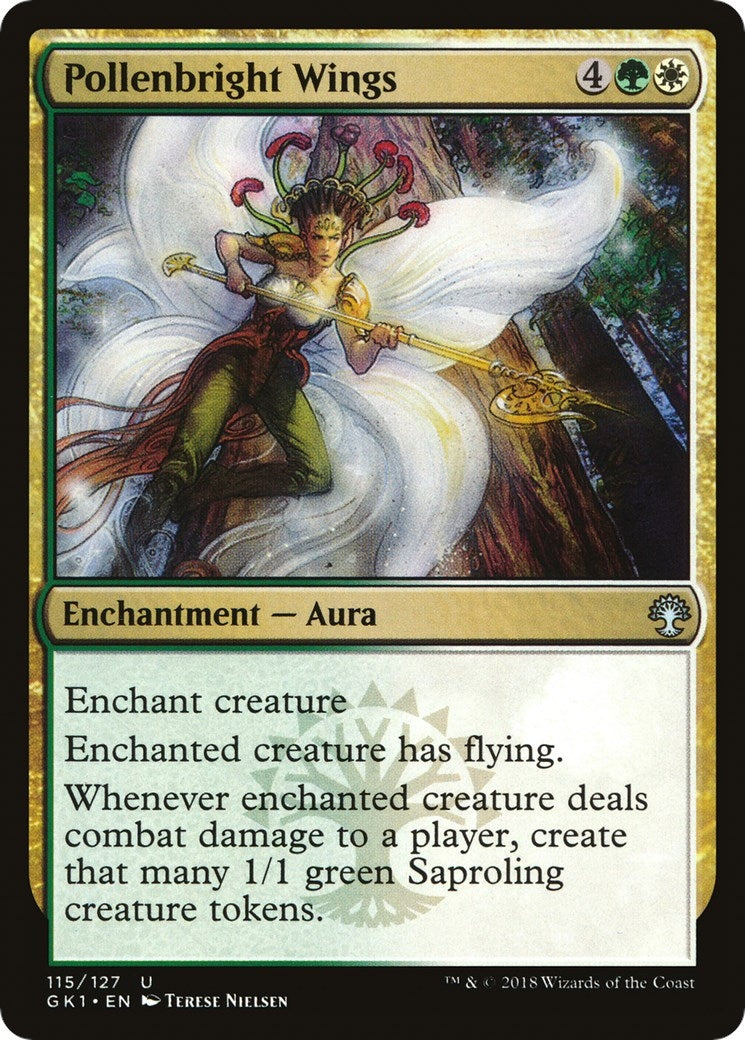 Image for Pollenbright Wings (115) [Guilds of Ravnica: Guild Kits] - Magic: The Gathering
