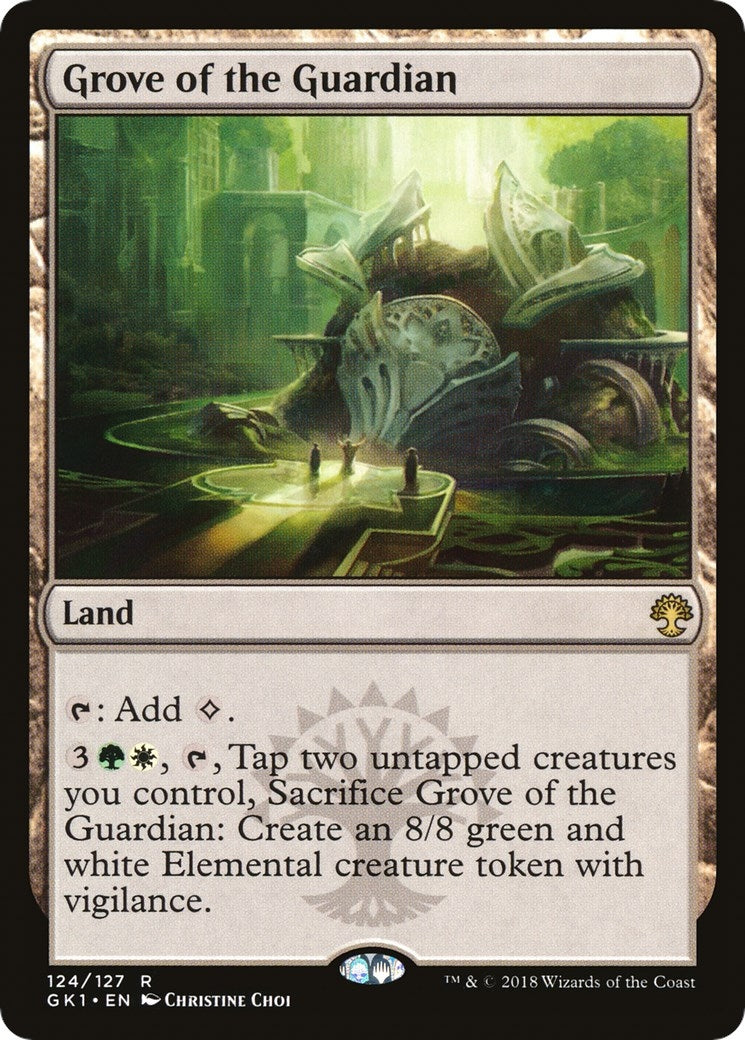 Image for Grove of the Guardian (124) [Guilds of Ravnica: Guild Kits] - Magic: The Gathering