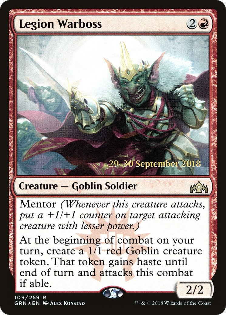 Image for Legion Warboss (109) [Prerelease Cards] - Magic: The Gathering