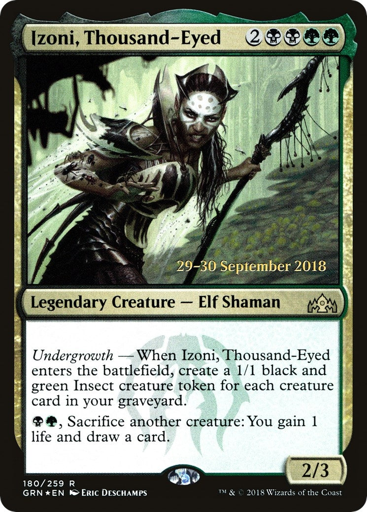 Image for Izoni, Thousand-Eyed (180) [Prerelease Cards] - Magic: The Gathering