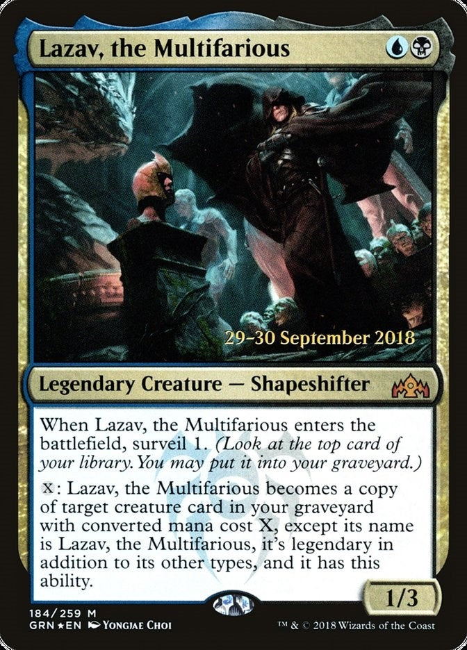 Image for Lazav, the Multifarious (184) [Prerelease Cards] - Magic: The Gathering
