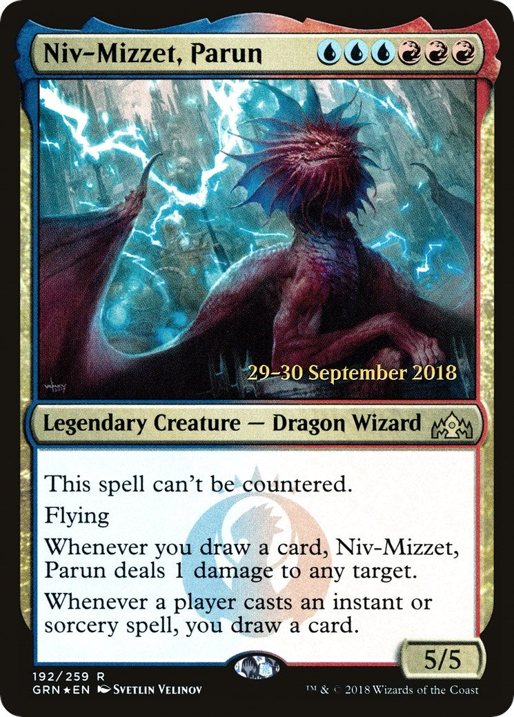 Image for Niv-Mizzet, Parun (192) [Prerelease Cards] - Magic: The Gathering