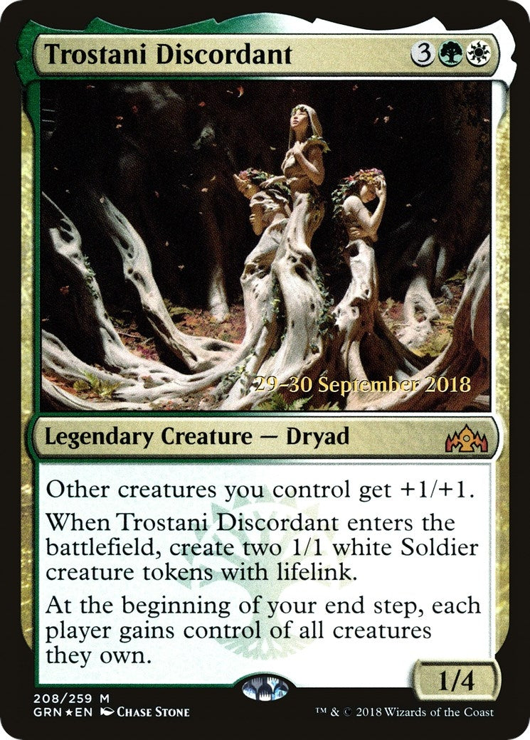 Image for Trostani Discordant (208) [Prerelease Cards] - Magic: The Gathering