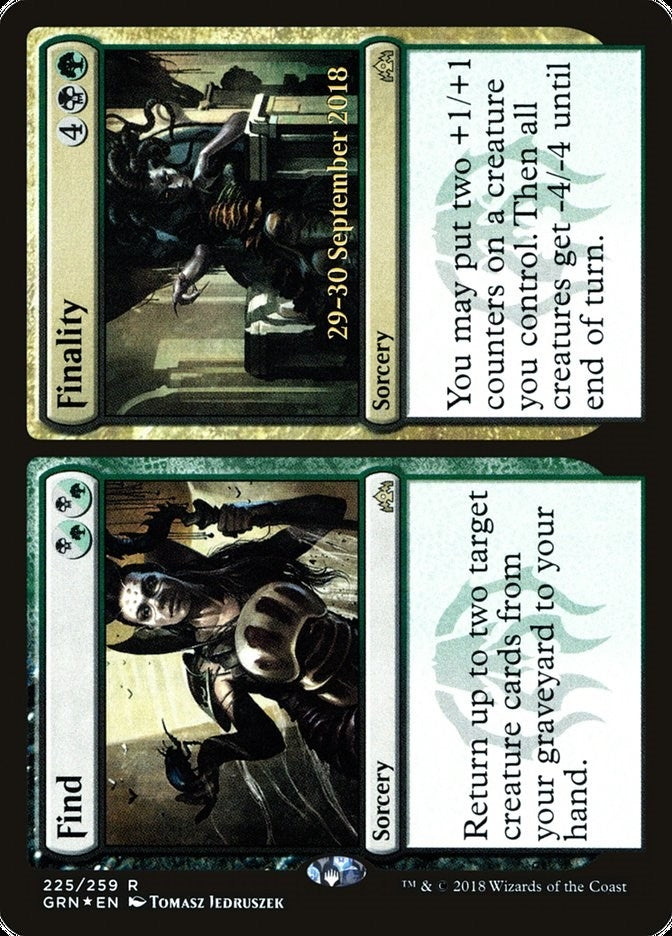 Image for Find // Finality (225) [Prerelease Cards] - Magic: The Gathering