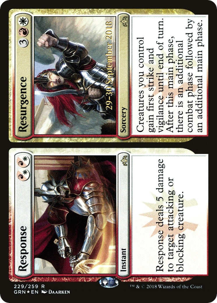 Image for Response // Resurgence (229) [Prerelease Cards] - Magic: The Gathering