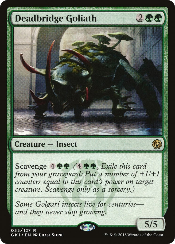 Image for Deadbridge Goliath (55) [Guilds of Ravnica: Guild Kits] - Magic: The Gathering