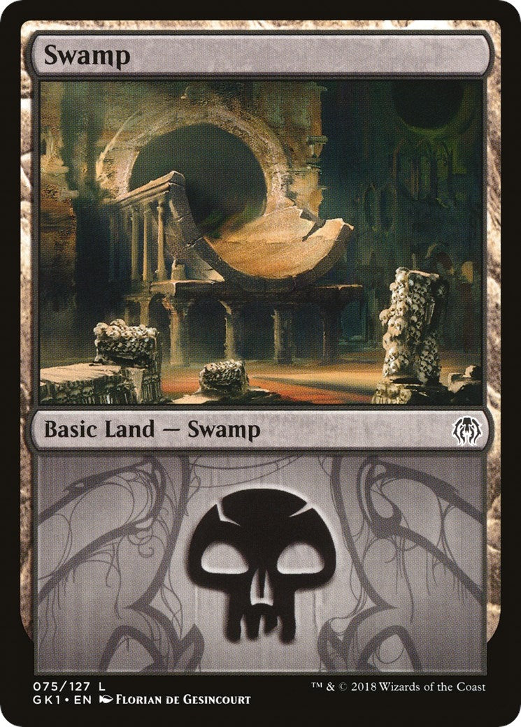 Image for Swamp (075) (75) [Guilds of Ravnica: Guild Kits] - Magic: The Gathering