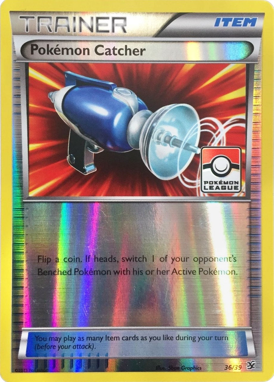 Pokemon Catcher - 36/39 (Pokemon League) (036/039) [League & Championship Cards]