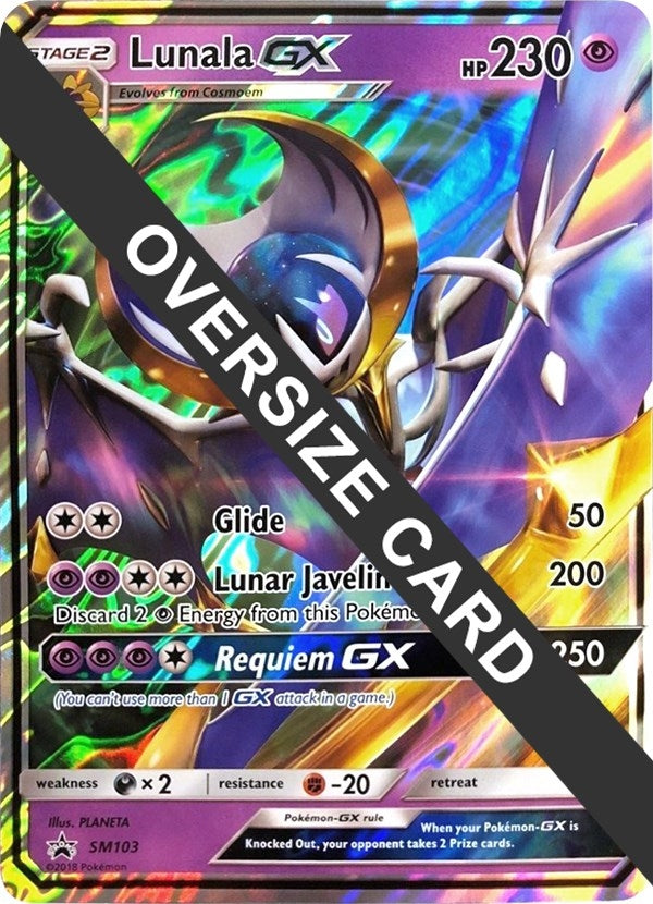 Image for Lunala GX - SM103 (SM103) [Jumbo Cards] - Pokemon