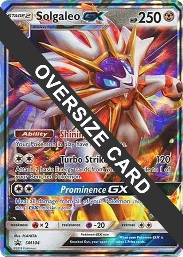 Image for Solgaleo GX - SM104 (SM104) [Jumbo Cards] - Pokemon