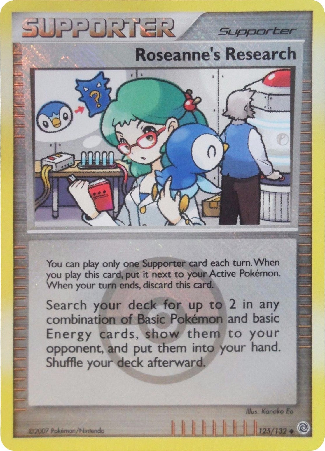 Image for Roseanne's Research - 125/132 (League Promo) (125/132) [League & Championship Cards] - Pokemon