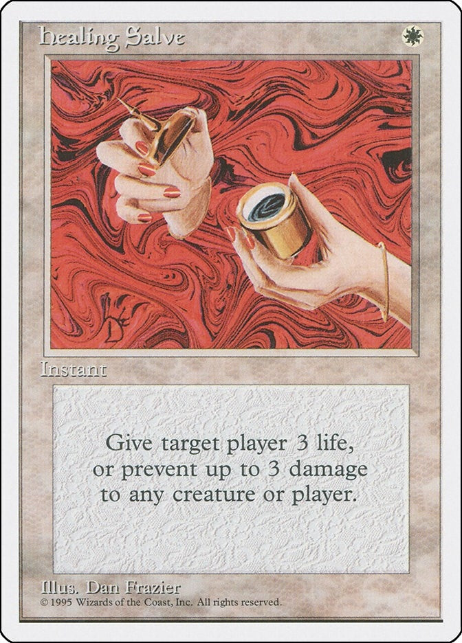 Image for Healing Salve [Fourth Edition] - Magic: The Gathering