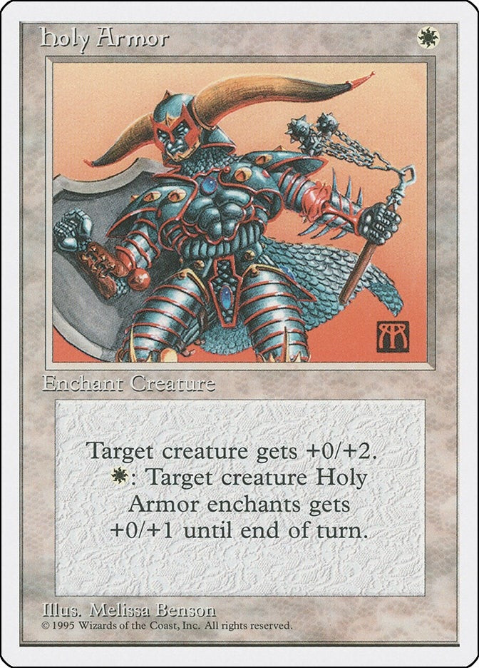 Image for Holy Armor [Fourth Edition] - Magic: The Gathering