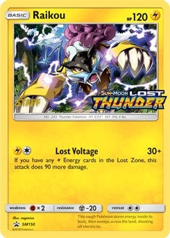 Image for Raikou - SM150 (Prerelease) (Staff) (SM150) [SM Promos] - Pokemon