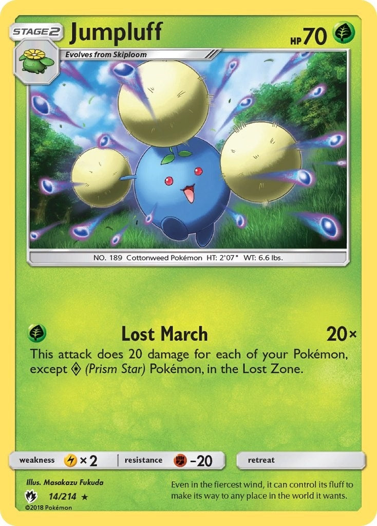 Image for Jumpluff (14/214) [SM - Lost Thunder] - Pokemon