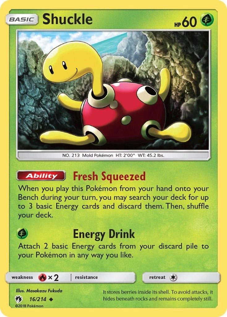 Image for Shuckle (16/214) [SM - Lost Thunder] - Pokemon