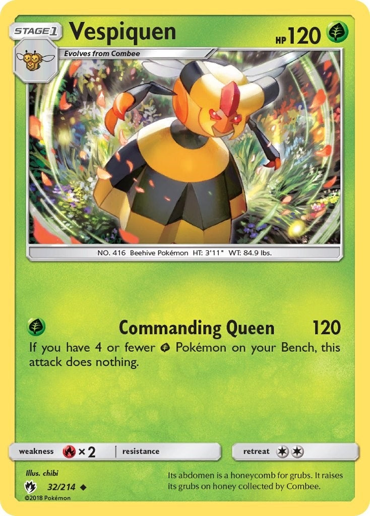 Image for Vespiquen (32/214) [SM - Lost Thunder] - Pokemon