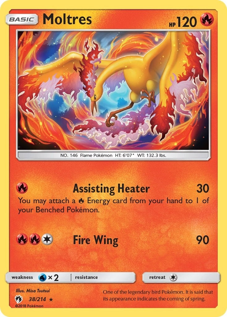 Image for Moltres (38/214) [SM - Lost Thunder] - Pokemon