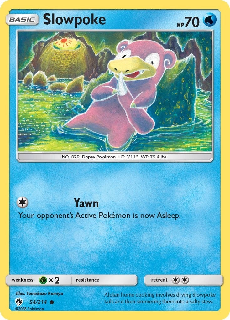 Image for Slowpoke (54/214) [SM - Lost Thunder] - Pokemon