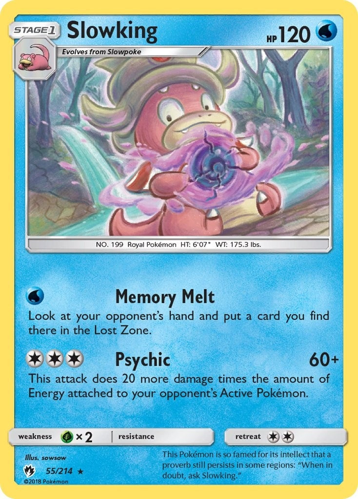 Image for Slowking (55/214) [SM - Lost Thunder] - Pokemon