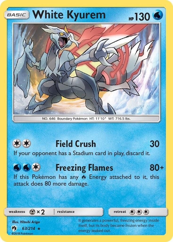 Image for White Kyurem (63/214) [SM - Lost Thunder] - Pokemon