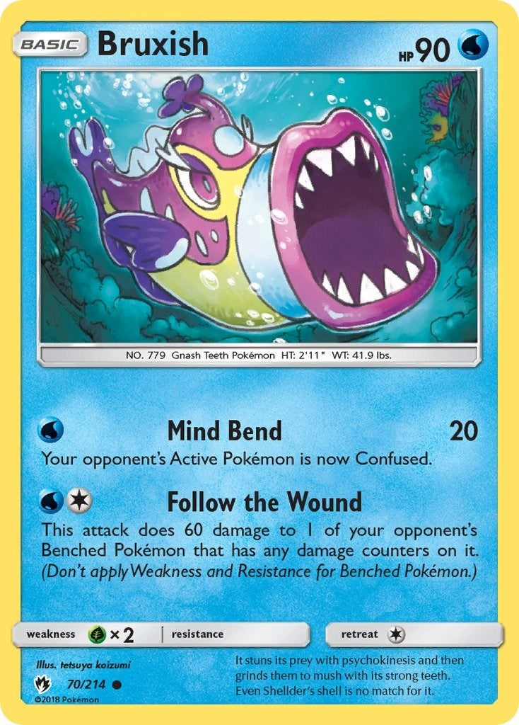 Image for Bruxish (70/214) [SM - Lost Thunder] - Pokemon