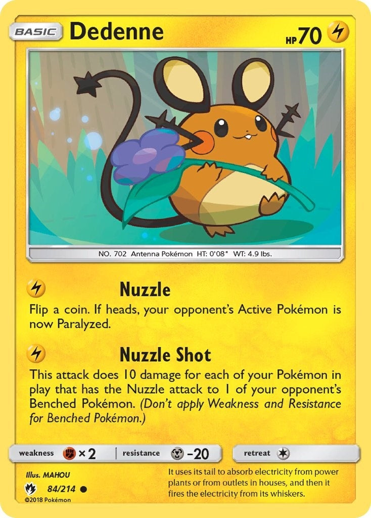 Image for Dedenne (84) (84/214) [SM - Lost Thunder] - Pokemon