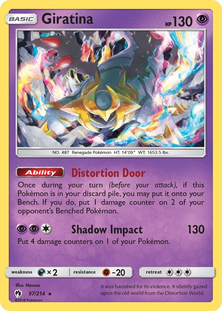 Image for Giratina (97/214) [SM - Lost Thunder] - Pokemon