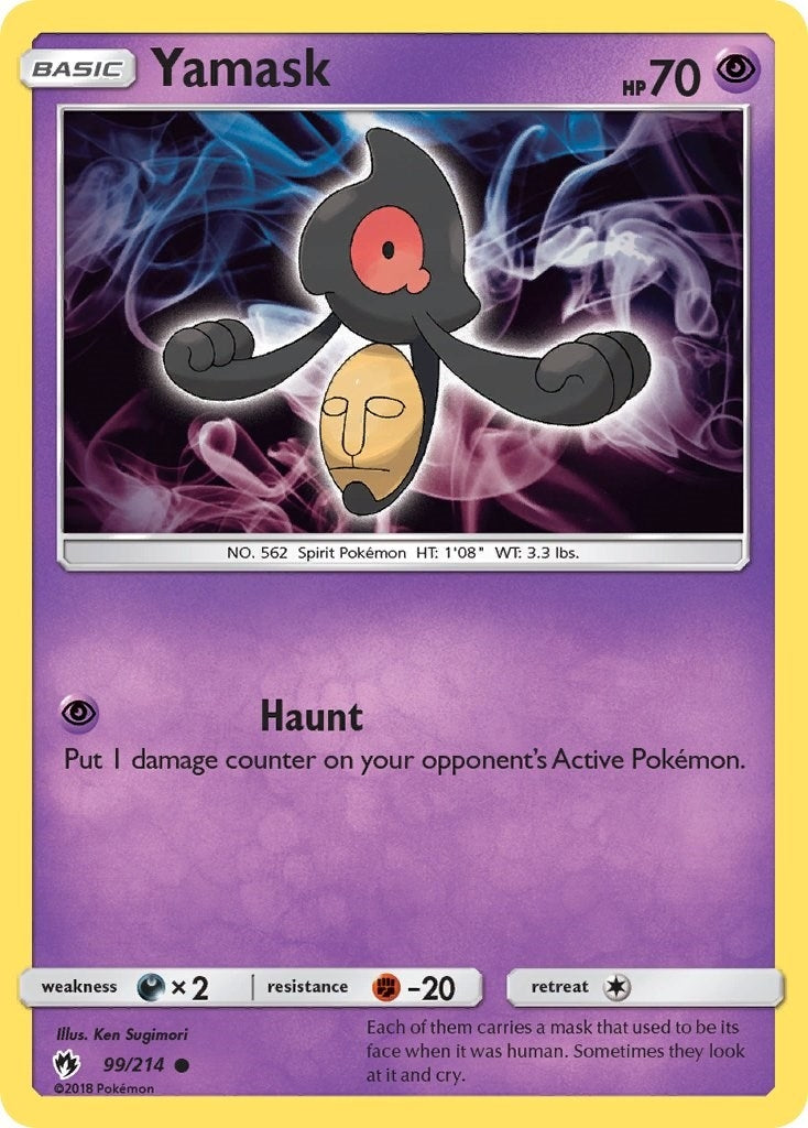 Yamask (99/214) [SM - Lost Thunder]