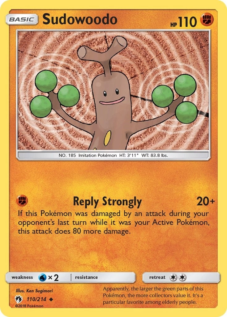Image for Sudowoodo (110/214) [SM - Lost Thunder] - Pokemon
