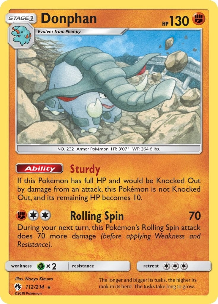 Image for Donphan (112/214) [SM - Lost Thunder] - Pokemon
