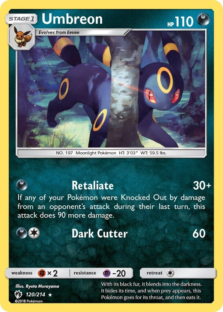 Image for Umbreon (120/214) [SM - Lost Thunder] - Pokemon