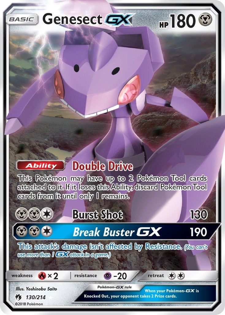 Image for Genesect GX (130/214) [SM - Lost Thunder] - Pokemon