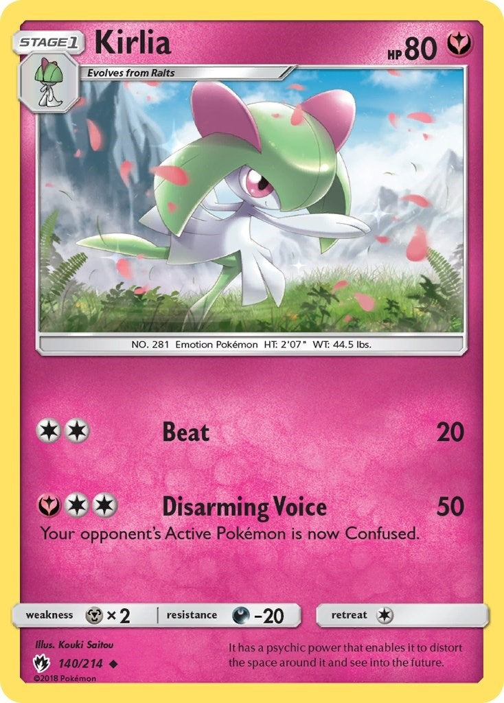 Image for Kirlia (140/214) [SM - Lost Thunder] - Pokemon