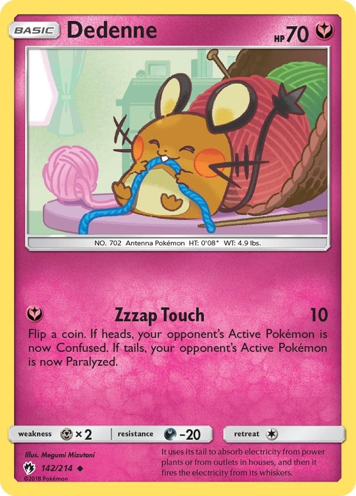Image for Dedenne (142) (142/214) [SM - Lost Thunder] - Pokemon