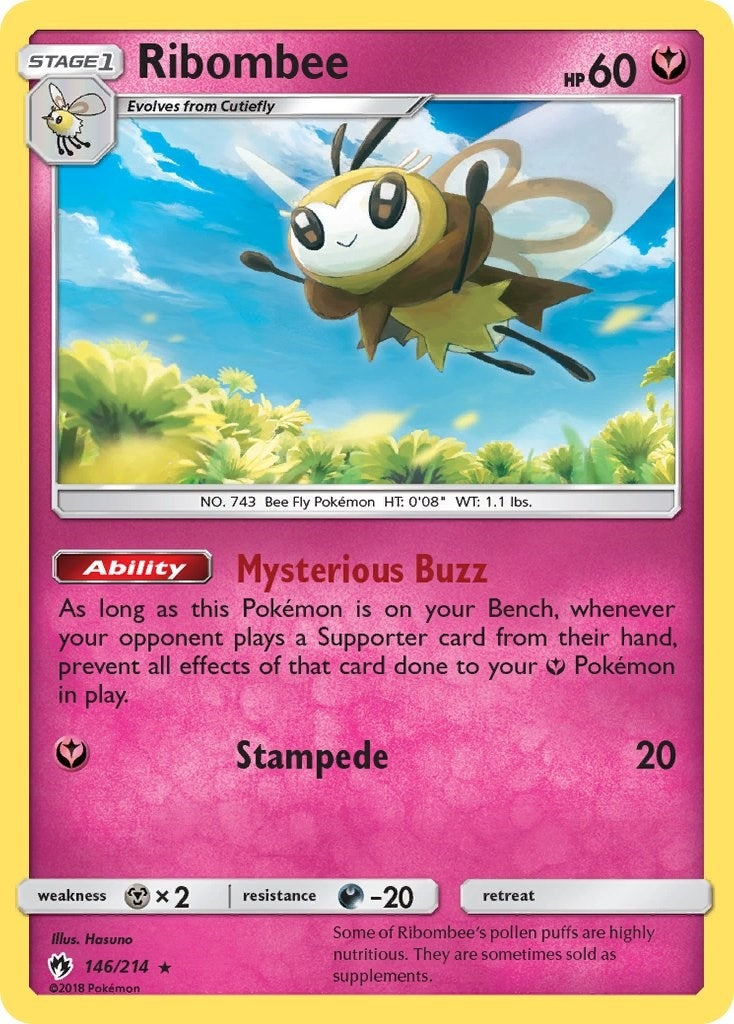 Image for Ribombee (146/214) [SM - Lost Thunder] - Pokemon