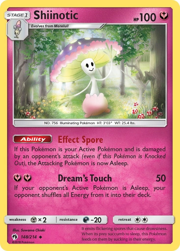 Image for Shiinotic (148/214) [SM - Lost Thunder] - Pokemon