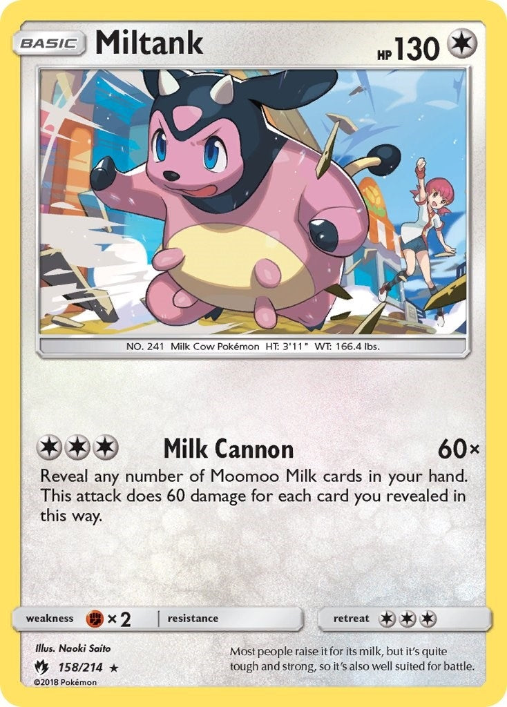 Image for Miltank (158/214) [SM - Lost Thunder] - Pokemon