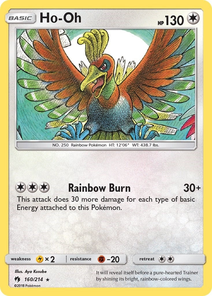 Image for Ho-Oh (160/214) [SM - Lost Thunder] - Pokemon
