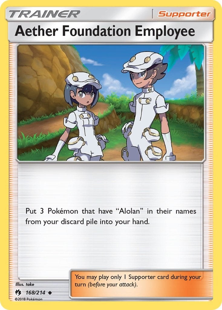 Image for Aether Foundation Employee (168/214) [SM - Lost Thunder] - Pokemon