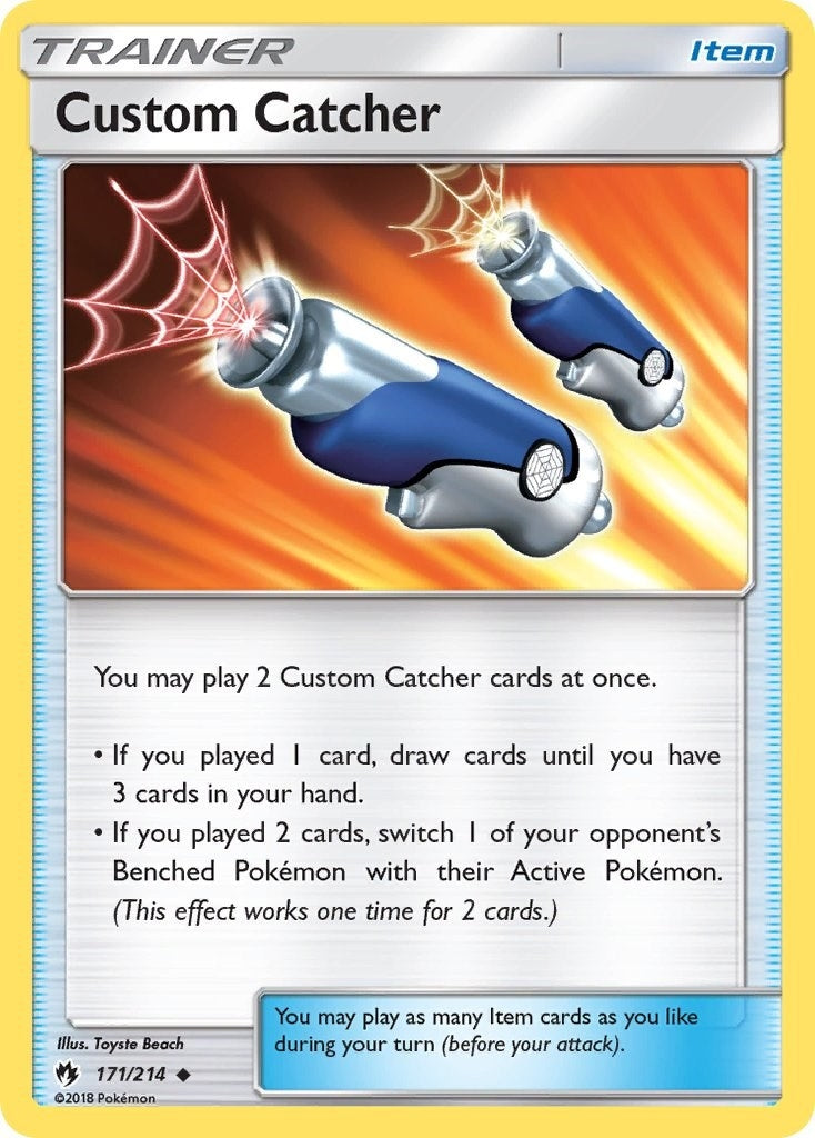 Custom Catcher (171/214) [SM - Lost Thunder]