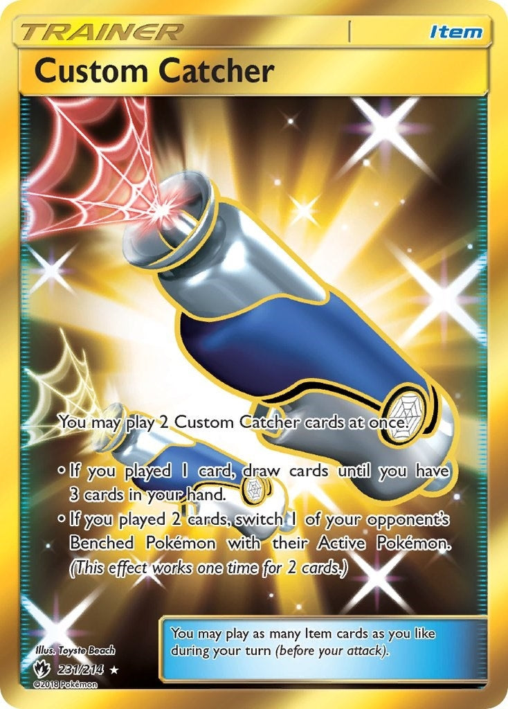 Image for Custom Catcher (Secret) (231/214) [SM - Lost Thunder] - Pokemon