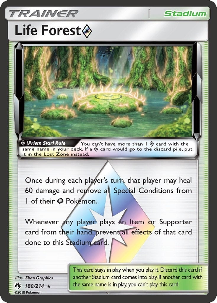 Image for Life Forest Prism Star (180/214) [SM - Lost Thunder] - Pokemon