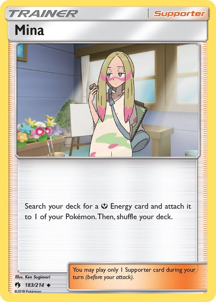 Image for Mina (183/214) [SM - Lost Thunder] - Pokemon