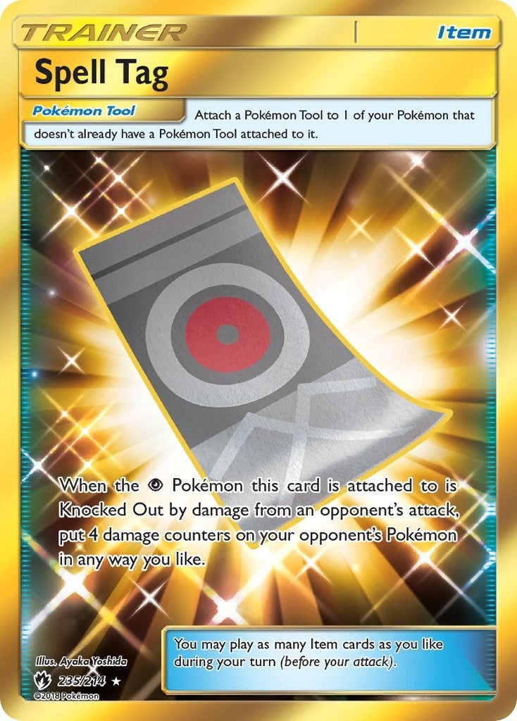 Image for Spell Tag (Secret) (235/214) [SM - Lost Thunder] - Pokemon