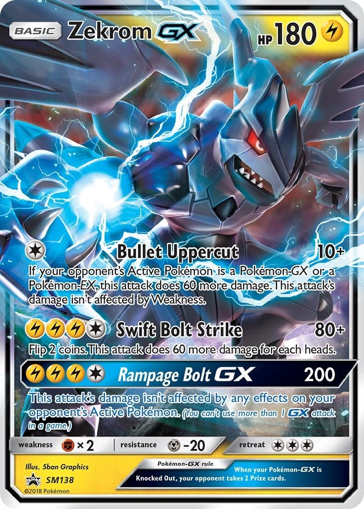 Image for Zekrom GX - SM138 (SM138) [SM Promos] - Pokemon