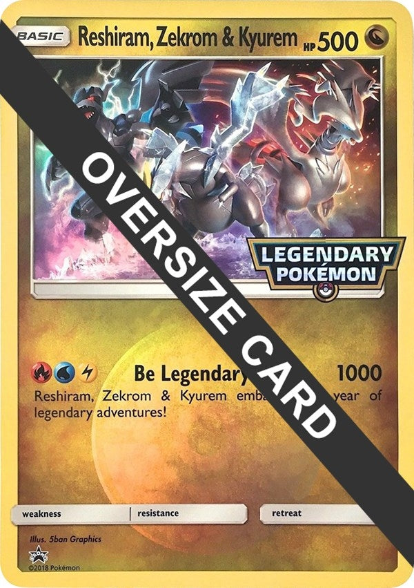 Image for Reshiram, Zekrom & Kyurem [Jumbo Cards] - Pokemon